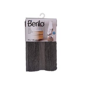 Toalla de Baño Color Gris 80% Algodón