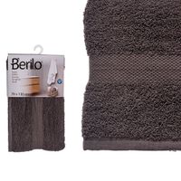 Toalla de Baño Color Gris 80% Algodón