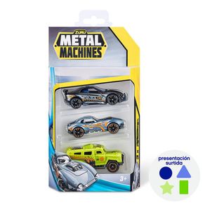 Zuru Metal Machines Paquete de 3 Vehículos Die-Cast
