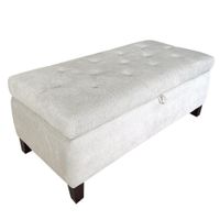 Taburete Rectangular con Baúl Sevilla 114x53x48 Cm - Acomodel