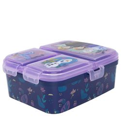 Contenedor de Alimentos XL con Compartimientos Diseño Frozen