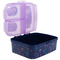Contenedor de Alimentos XL con Compartimientos Diseño Frozen