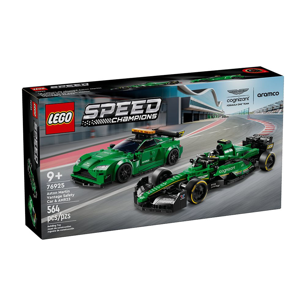 LEGO Speed Champions Safety Car de Aston Martin y AMR23 #76925 de 564 Piezas