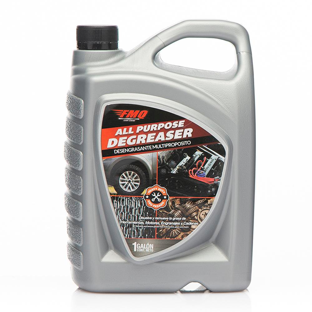 Desengrasante Automotriz Uso Pesado 1 Galón para Motores y Piezas Metálicas