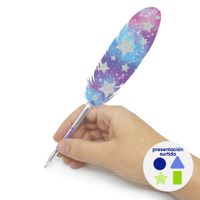 Bolígrafo con Pluma Nebulous Stars - Estilos Surtidos
