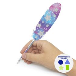 Bolígrafo con Pluma Nebulous Stars - Estilos Surtidos