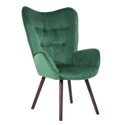 Silla Kas Verde de Descanso Estilo Moderno