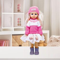 Muñeca-Little-Princess-Vestido-Blanco-12-Plg