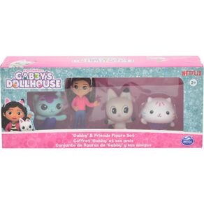 conjunto de 4 Figuras de Gabby's Dollhouse
