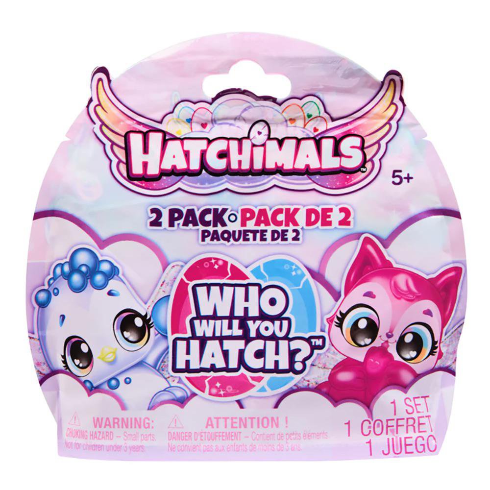 Set de 2 Figuras Sorpresa Hatchimals Diseños Surtidos Hatchimals Alive Figuras Secretas
