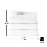 Organizador de Cosméticos Blanco