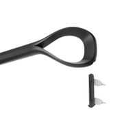 Galería Metálica Loop Ajustable Negro