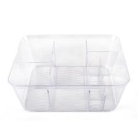 Organizador de Cosméticos Transparente 8 Divisiones