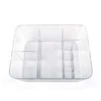 Organizador de Cosméticos Transparente 8 Divisiones