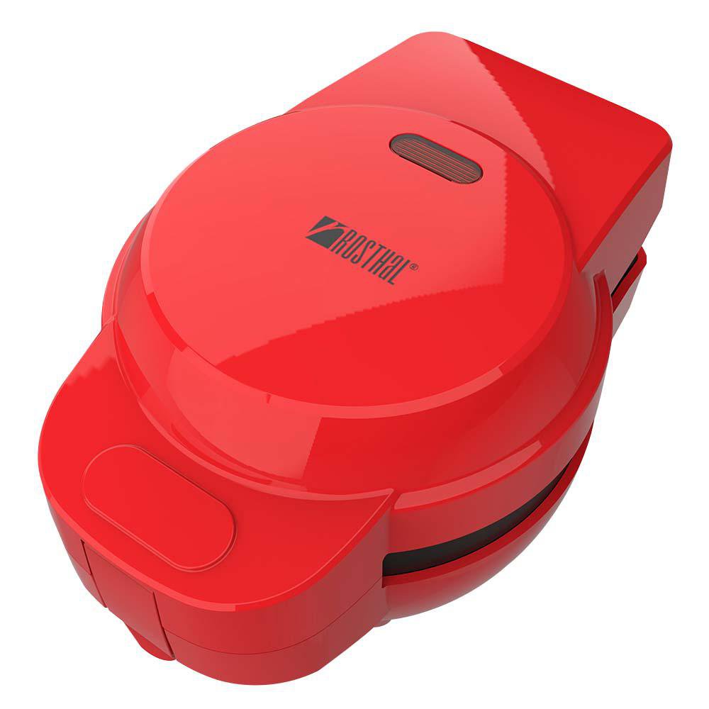 Máquina para Hacer Mini Donas con Placas Intercambiables Color Rojo
