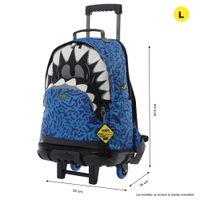 Mochila con Rodos L Sharky