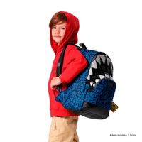 Mochila de Hombros L Sharky Azul