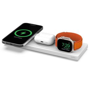Base de Carga Blanca Inalámbrica 3 en 1 con MagSafe