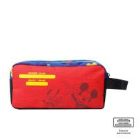 Estuche Escolar Mickey Mouse Azul