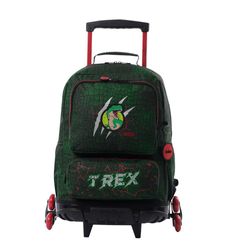 Mochila con Rodos L Rex Dino