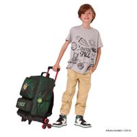 Mochila con Rodos L Rex Dino