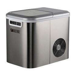 Máquina para Hacer Hielo 2.2 Lts Acero Inoxidable