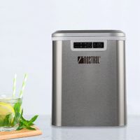 Máquina para Hacer Hielo 2.2 Lts Acero Inoxidable