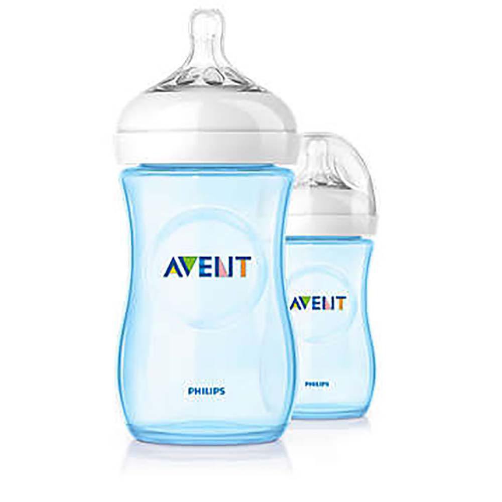 Biberón 9 Oz 2 Pzas - Avent Varios Colores Celeste