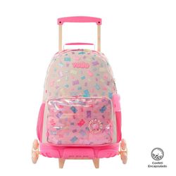 Mochila con Rodos L Gummy Bear