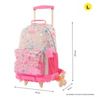 Mochila con Rodos L Gummy Bear