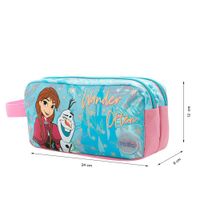 Estuche Frozen Elsa y Olaf Efecto Escarchado
