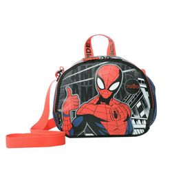 Lonchera Spider-Man Negra