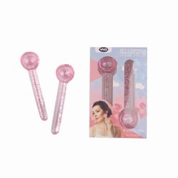 Set de 2 Esferas de Hielo para Rostro Color Rosa