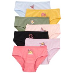Set de 7 Calzoncitos Tipo Hipster para Niña - Varias Tallas