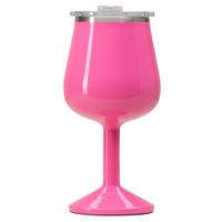 Copa Térmica de Acero Inoxidable Rosado 15 Oz