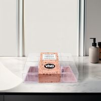 Caja Organizadora de Cosméticos Rosa