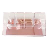 Caja Organizadora de Cosméticos Rosa