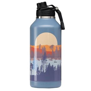 Termo de Acero Inoxidable Hydra Lake Side Azul 66 Oz