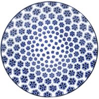 Set de 4 Platos para Postre Flores Azules 7.5 Plg