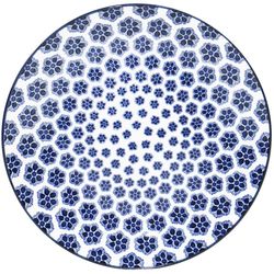 Set de 4 Platos para Postre Flores Azules 7.5 Plg
