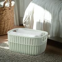 Set de 2 Canastas Knitty 6.8 Litros Colores Surtidos