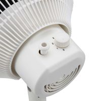 Ventilador Circular con Base Ajustable y 3 Velocidades 8 Plg