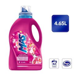 Detergente Líquido para Ropa Mas Color Perfume y Renovación 4.65 L