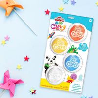 Paquete de 4 Play Doh Air Clay Multicolor