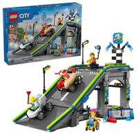 LEGO City Pista de Rampas para Autos de Carrera 436 Pzas