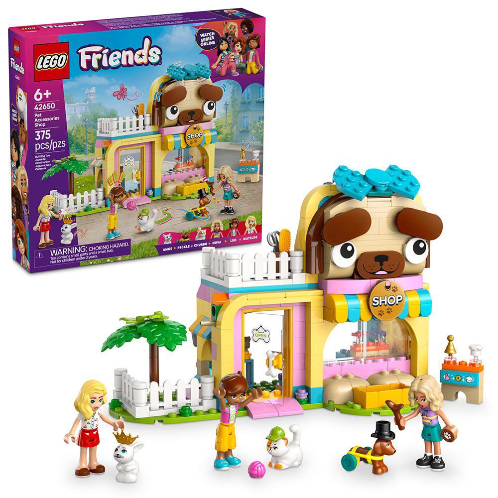LEGO Friends Tienda de Accesorios para Mascotas #42650 de 375 Piezas