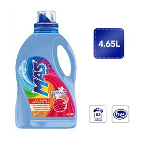 Detergente Líquido con Suavizante Integrado Mas Color 4.65 L