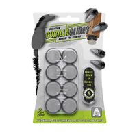 Protectores Redondos 1 Plg de Deslizamiento 8 Pzas