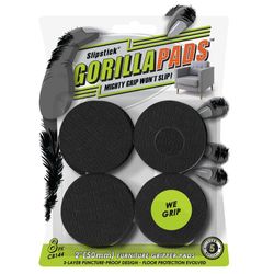 Protectores Adhesivos Redondos de Goma 8 Pzas