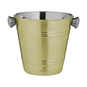 Hielera Dorada con Asas Laterales 1L